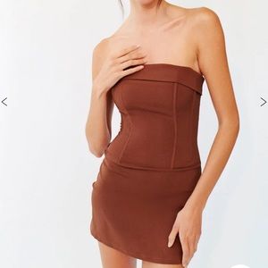 With Jean Corset Dress